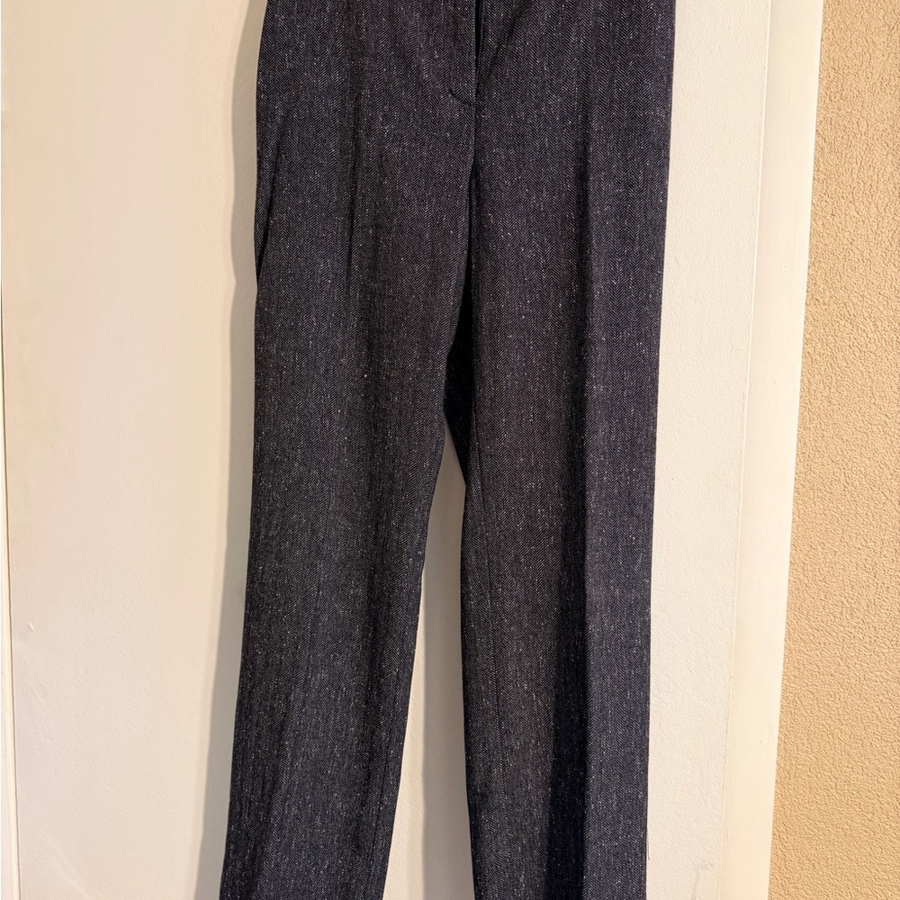 Source Unknown Women's Charcoal Pinstripe Trousers